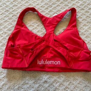 lululemon athletica Bold Red Sports Bra